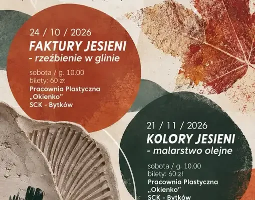 Jesienne warsztaty dla dorosłych w pracowni „Okienko” w Siemczech