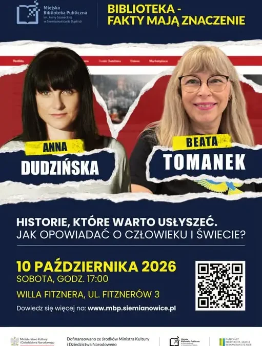 Anna Dudzińska opowie o sztuce reportażu w Willi Fitznera