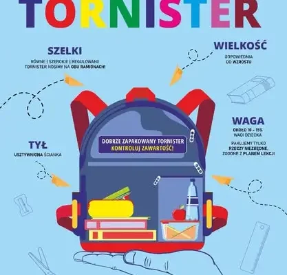 Siemianowice: szkoła w kampanii „Lekki tornister” – zadbaj o kręgosłup dziecka