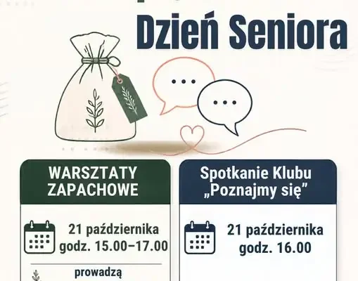 Europejski Dzień Seniora w Filii nr 2 – warsztaty zapachowe i spotkanie klubowe