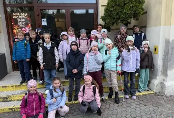 Klasa 2a ze Szkoły Podstawowej nr 1 w Siemcach na tropie katowickich beboków