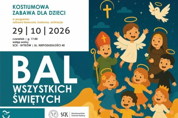 Bal Wszystkich Świętych w Bytkowie – kostiumowa zabawa dla dzieci już dziś