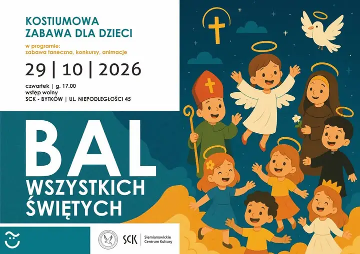 Bal Wszystkich Świętych w Bytkowie – kostiumowa zabawa dla dzieci już dziś